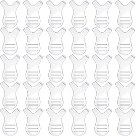 30 Herramientas de Levantamiento de Pestañas Y Peine Cepillo de Permanente de Pestañas en Forma de Y Cepillo para Levantar de Pestañas para Injertos de Silicona (Color Transparente)