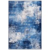KIRFEIHT Modern Abstract 2x3 Area Rug, Non-Slip Washable Carpet for