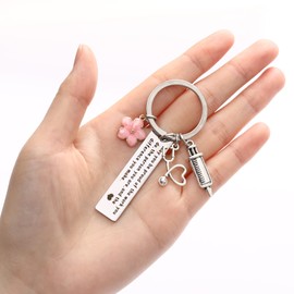 Nurse Gifts for Women Nurse Keychain for Nurses Week Gifts Nurse Appreciation Key Ring Nurses Graduation Gifts RN Gifts for Nurse Accessories for Work Medical Assistant Gifts Nursing Student Gifts