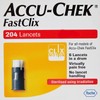 Accu Chek FastClix Lancets + Accu Chek Performa Test Strips