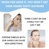 200 Pcs Pimple Needle Blackhead Blemish Remover,Milia Removal Needle Blue