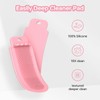 Silicone Brush Cleaner Mat, Compatible with Lymphatic Brush, Silicone Cleaning