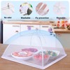 4 Pcs Large and Tall Mesh Food Cover Tent Umbrella