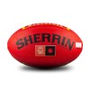 Sherrin AFLW Replica All Surface Football, Red, Size 4