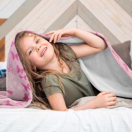 Gevuto 11 Year Old Girl Birthday Gift Ideas Blankets - Birthday Gift for 11 Year Old Girls Throw 50"X60"- 11th Birthday Gifts for Girls - 11th Birthday Decorations for Girls - Gifts for Girls Age 11