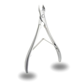 Cuticle Nippers Cuticle Clippers Trimmer Jaw Extremely Sharp Blades Stainless Steel Pusher Cutter Remover Pedicure Manicure Nail Nipper Tools with Double Spring