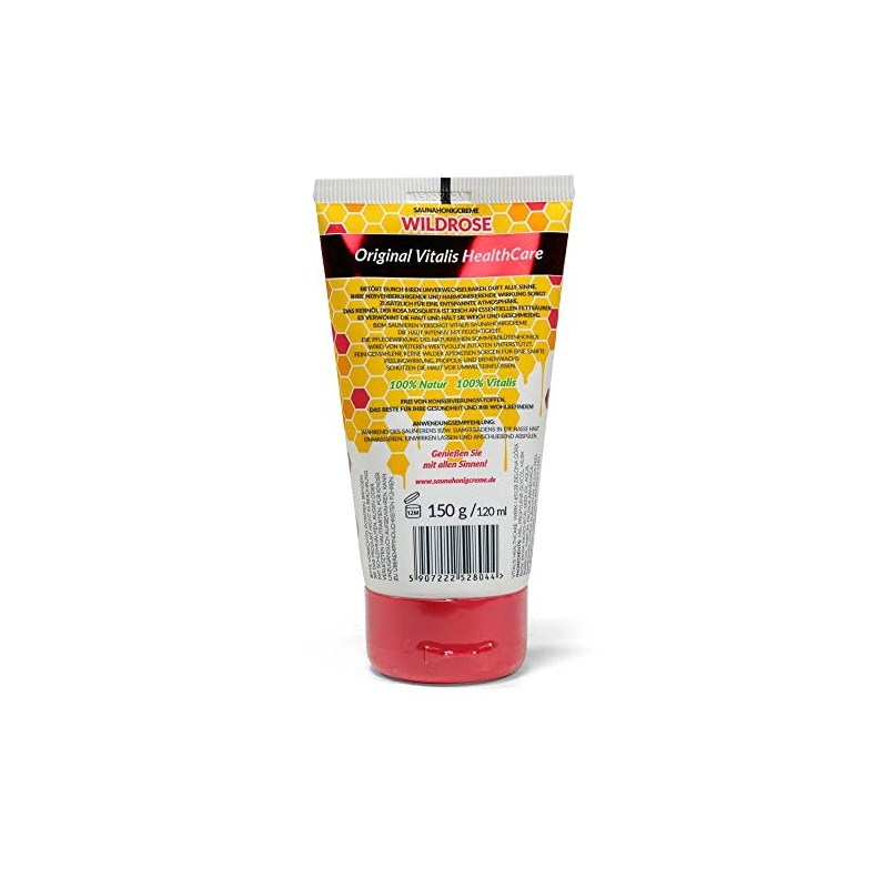 Finnsa Vitalis Saunahonig-Creme 150 g, Wildrose