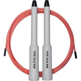 PICSIL - Cuerda para Saltar Sphinx Comba para Crosstraining, Fitness, Boxeo con Doble Rodamiento Cable Ajustable para Atletas Ligera y Resistente