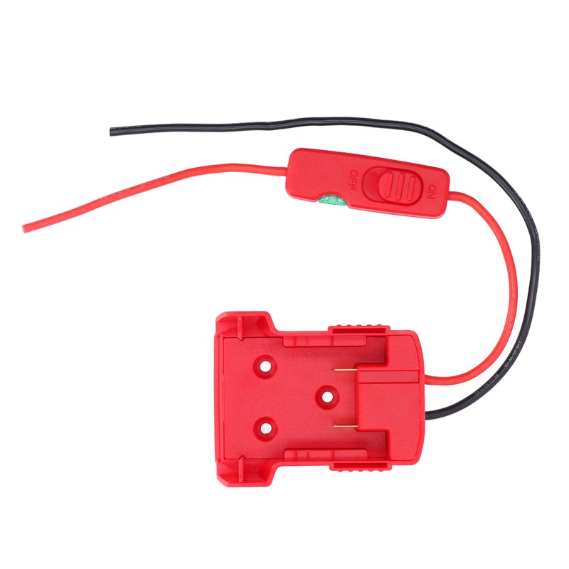 Battery Adapter Dock Power Connector with Fuse Holder 30Amp Fuse