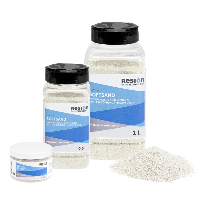 SoftSand Non-Slip Coating Rubber Particles - White - 1 L