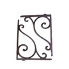 4 Cast Iron Antique Style Brackets with Plant Hooks Garden