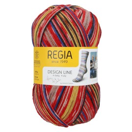 Regia Design Line 4-Ply Sock Yarn, 100 g / 3.5 oz (3880 - Roest)
