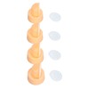 12pcs Spare Valves Membranes Silicone Spillage Prevention Accessory Pump Replacement