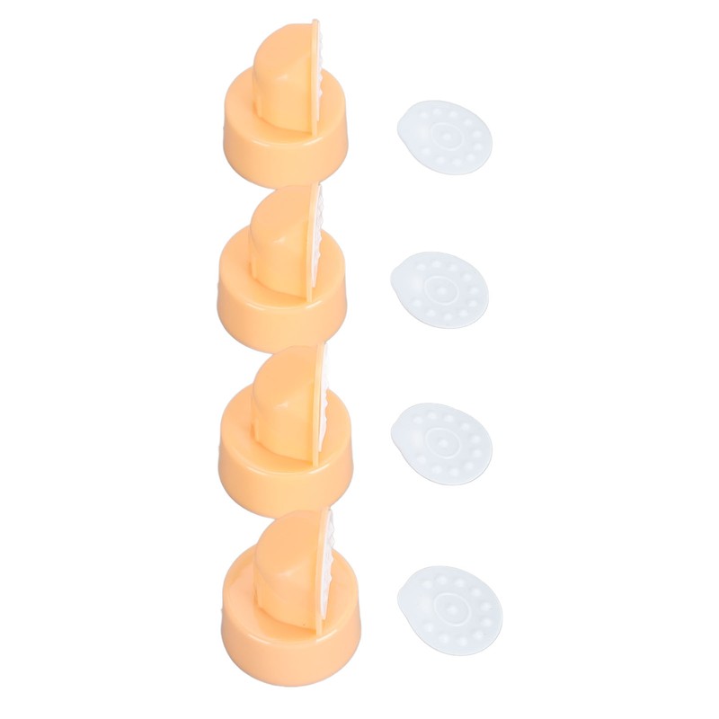 12pcs Spare Valves Membranes Silicone Spillage Prevention Accessory Pump Replacement