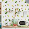 Fujitoya Wall Sticker, Plants, Leaves, Fruits, Avocado, Removable, Scandinavian Style,