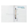 Agenda Dentista 2025 Personalizada Anillada de Medio Oficio