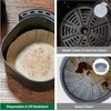 Air Fryer Disposable Paper Liner for Ninja Air Fryer,7.9 Inch