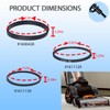1611129, 1611130, 1606428 Vacuum Belts for Bissell 1986 1964 2007