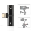 HolaFoto 2in1 Adapter, Charge and Earpod Audio Adapter Attach Microphone