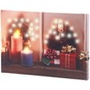infactory LED Window Picture: Wall Picture Christmas Window with LED
