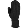 styleBREAKER 09010046 Women's Winter Knitted Mittens Plain with Patterned Waistband