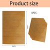 VVQWCY Permanent Baking Film, Set of 6 Baking Paper, Reusable,
