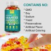 MENXI Sea Moss Gummies 2000mg , 100% Clean & Natural