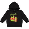 inktastic Gangster Wrapper Red and Green Gifts Toddler Hoodie 4T
