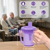 Ehucon dysphagia regulating drinking cup for elderly with difficulty swallowing,with