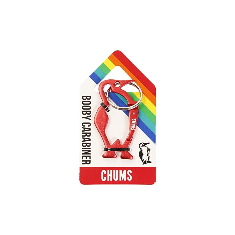 CHUMS CH62-1192-R001-00 Booby Carabiner Red