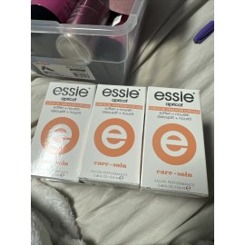 Essie Apricot Cuticle Oil Massage & Moisturize 15 ml/.5 fl oz - NEW IN BOX- 6x