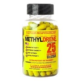 Cloma Pharma Methyldrene Amarillo 100 Capsulas
