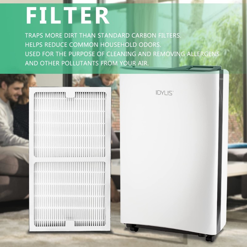 Gekufa Replacement Filter C Compatible with Idylis IAF-H-100C, IAP-10-200, IAP-10-280