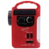 Supersonic® SUPERSONIC SC-1095ER 5-Way Emergency Solar/Hand Crank Radio with Flashlight