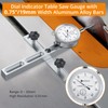 Neoteck 0-20mm Dial Indicator Table Saw Gauge with 0.75inch Width