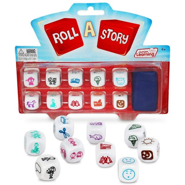 Junior Learning Roll a Story Develop Story Telling and Oral Language Dice