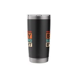 Retro Repair Machinery - Vintage Heavy Equipment Mechanic Stainless Steel Insulated Tumbler