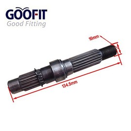 GOOFIT Short Output Shaft for GY6 125cc 150cc Engine Bearing ATV Scooter Go Kart