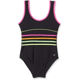 Haute Pression Girls Swimming Costume, black