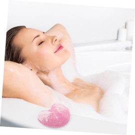 TOVINANNA 40g Heart Bath Salt Lavender Essential Oil Bathing Salt for Women Relaxing Aromatherapy for Valentine Day Birthdays and Special Occasions