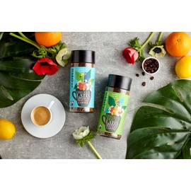 Clipper Coffee, Latin American Decaf Organic Instant Coffee, 1 Pack, 3.53oz. Hot and Cold Brew Coffee