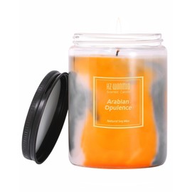 HZ-WONMIO Scented Candles | Black Currant & Olive Candle |Soy Wax Jar Candle| Extra Strong and Long Lasting Scented Candles| Holiday Aromatherapy Candle | Birthday Gifts for Women|9.5oz 80 Hour Burn