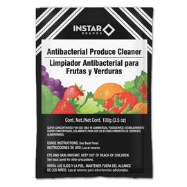 InStar Produce Wash & Cleaner 100 gm Powder Pouch (50 Qty) - 100% Natural - Each Case Makes 500 L