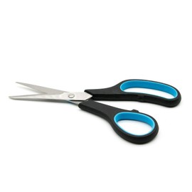 Multi Use Mini Scissor Snips - Handy, Small, Sharp and Strong. Soft Grip for Easy Control. Fine Edge, Stainless Steel Blades Produce Perfect Cutting Results. (Blue)