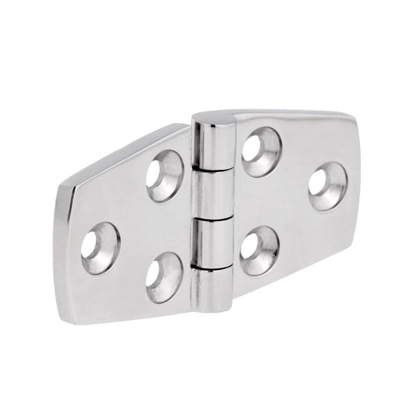 SMART MARINE 2Pcs Deck Door Hinges 3'x1.5'(76mm X 38mm) 316
