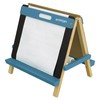 artPOP! Kids' 3-in-1 Tabletop Easel, Double-Sided Easel with Wooden Frame,
