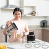 8pcs Blender Gasket for Oster, Rubber Gray O-Ring Blender Gasket