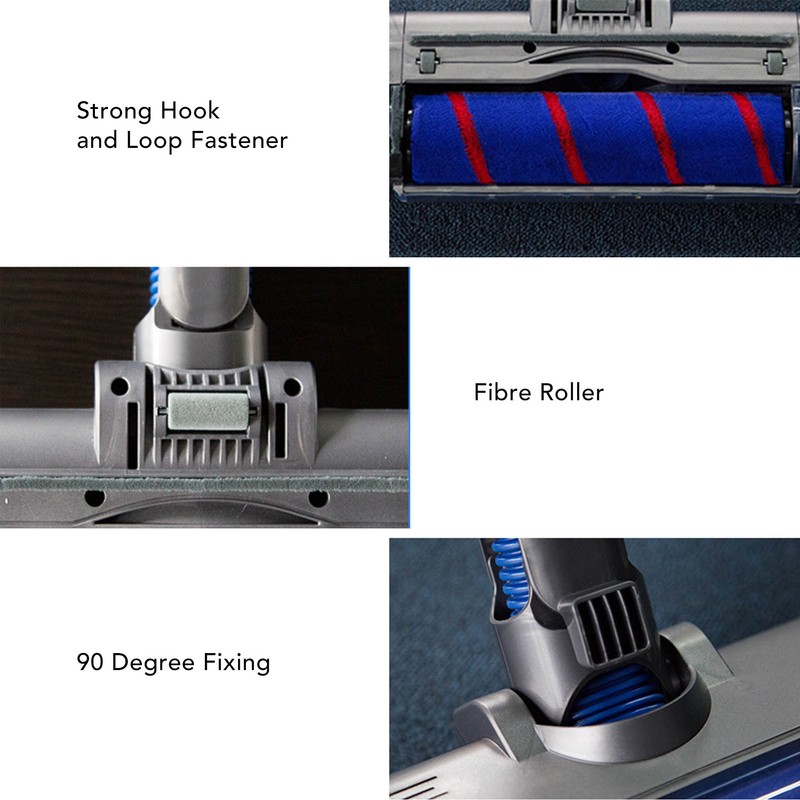 Vacuum Cleaner Mop Head Multipurpose Superfine Fibre Reusable Cleaning Accessory