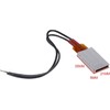 PTC Thermostat Heater Plate, Aluminum Shell Ceramic Heating Plate, AC/DC
