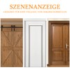 Door Lock Hasp with Door Lock and Screws, Stainless Steel
